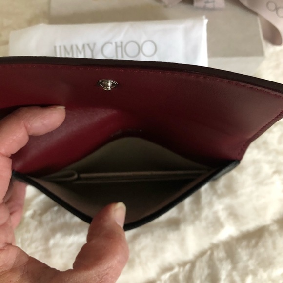 ❌SOLD❌NIB Jimmy Choo wallet envelope - Picture 6 of 7